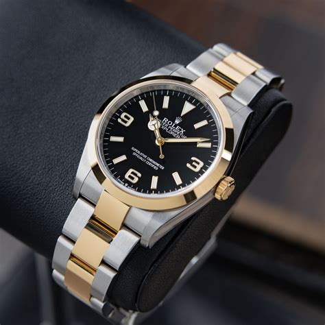 rolex crossover|rolex explorer two tone.